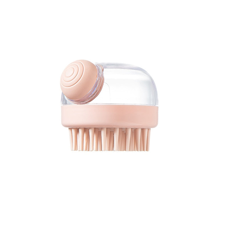 LoungeYard | Quick Clean Shampoo Dispenser Hair Massager Brush — product view 7