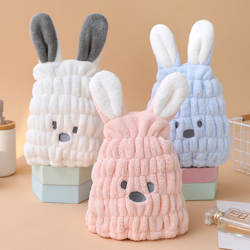 LoungeYard | Rabbit Ears Quick-Dry Kids Towel — product view 3