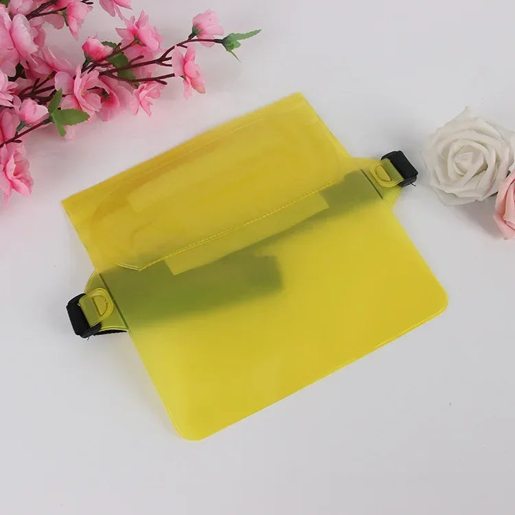 LoungeYard | Waterproof Hip Bag AquaSafeX | 3-fold Sealing | Transparent Dry Bag for Smartphone & Valuables | Adjustable Strap — product view 7