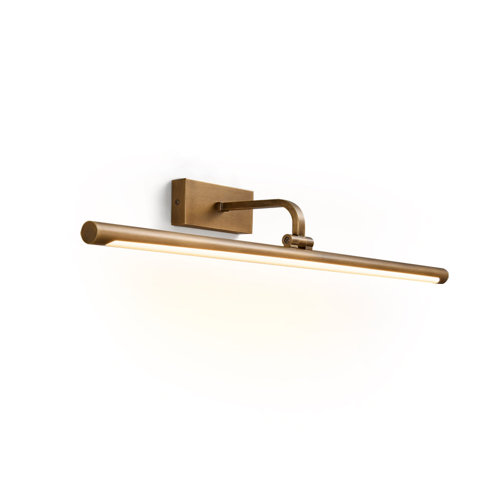 Sheffield Linear Brass Wall Sconce — product view 1