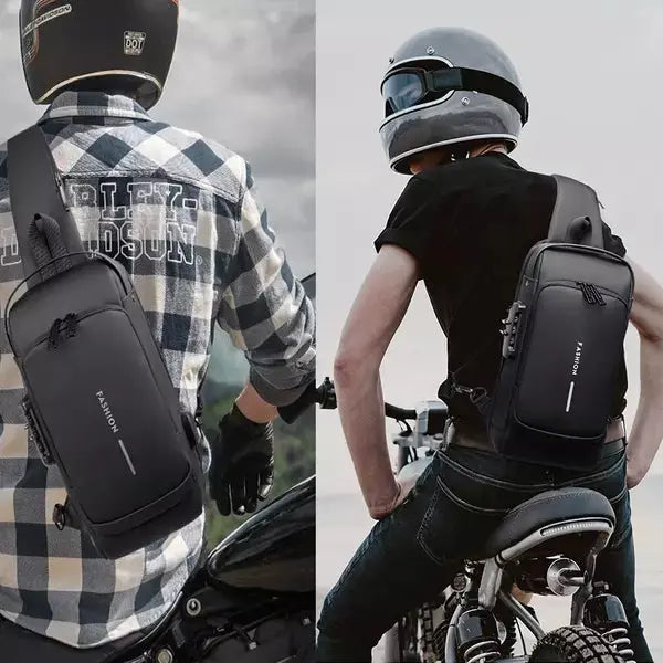 LoungeYard | Safety Backpack – Cut-resistant & with USB charging port — product view 2