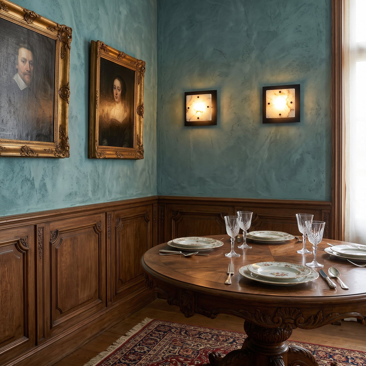 Sierre Alabaster Wall Sconce — product view 7
