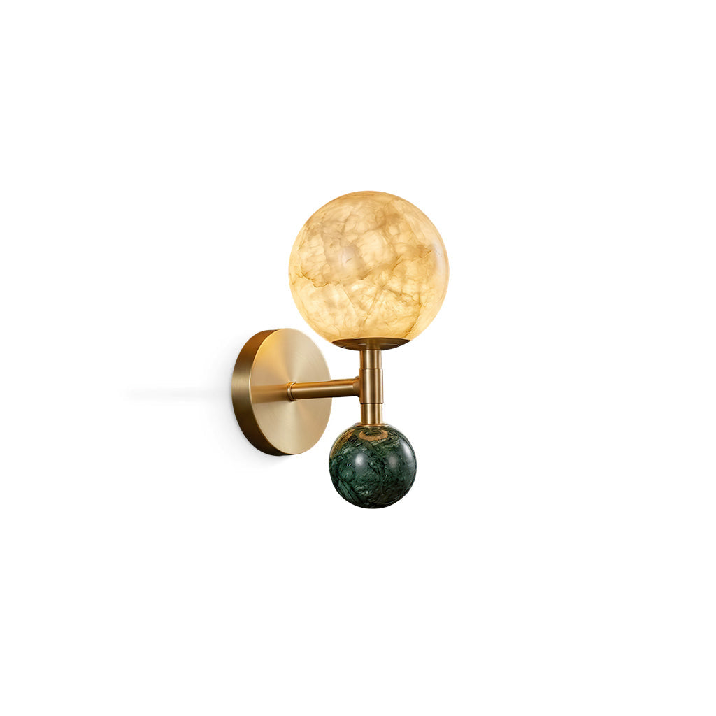 Modulus Alabaster Wall Sconce — product view 1