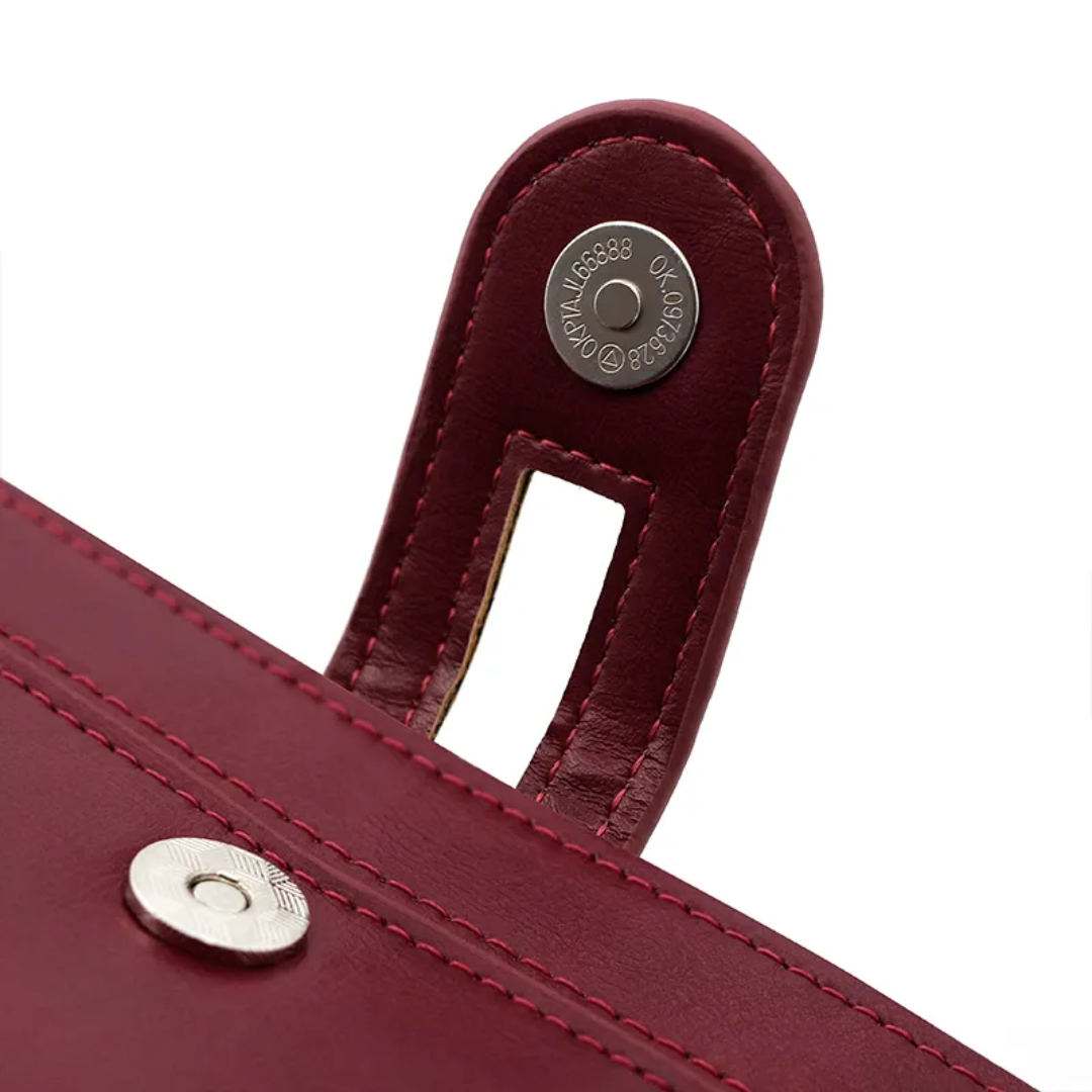 Long Leather Wallet for Ladies LoungeYard — product view 7