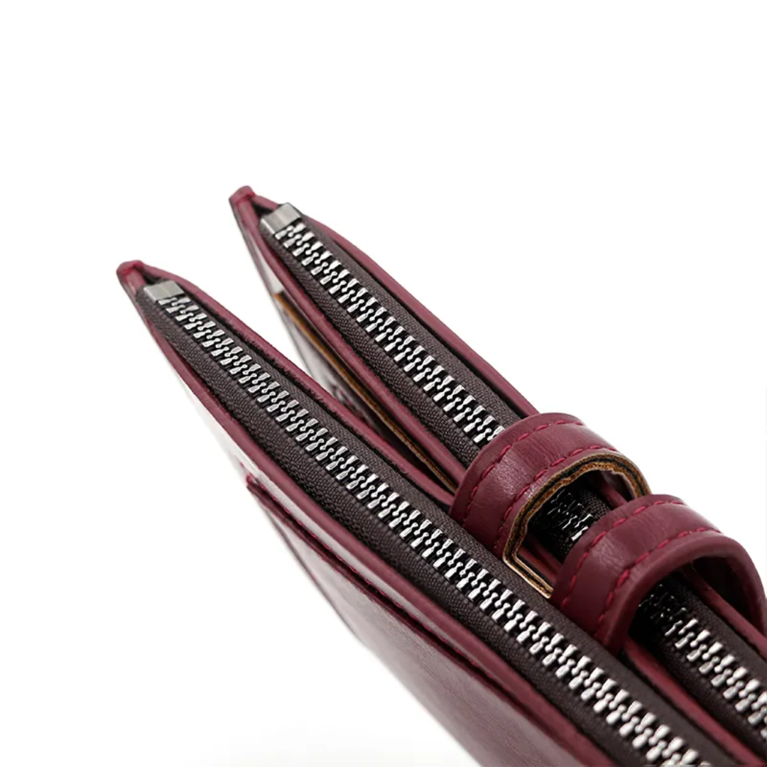 Long Leather Wallet for Ladies LoungeYard — product view 5