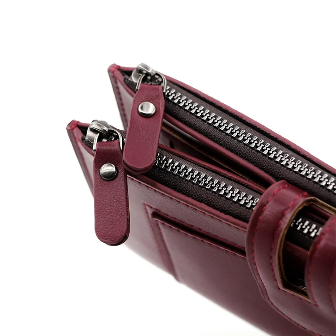 Long Leather Wallet for Ladies LoungeYard — product view 6