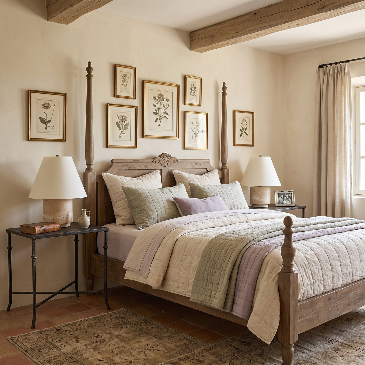 Solano Travertine Table Lamp — product view 6