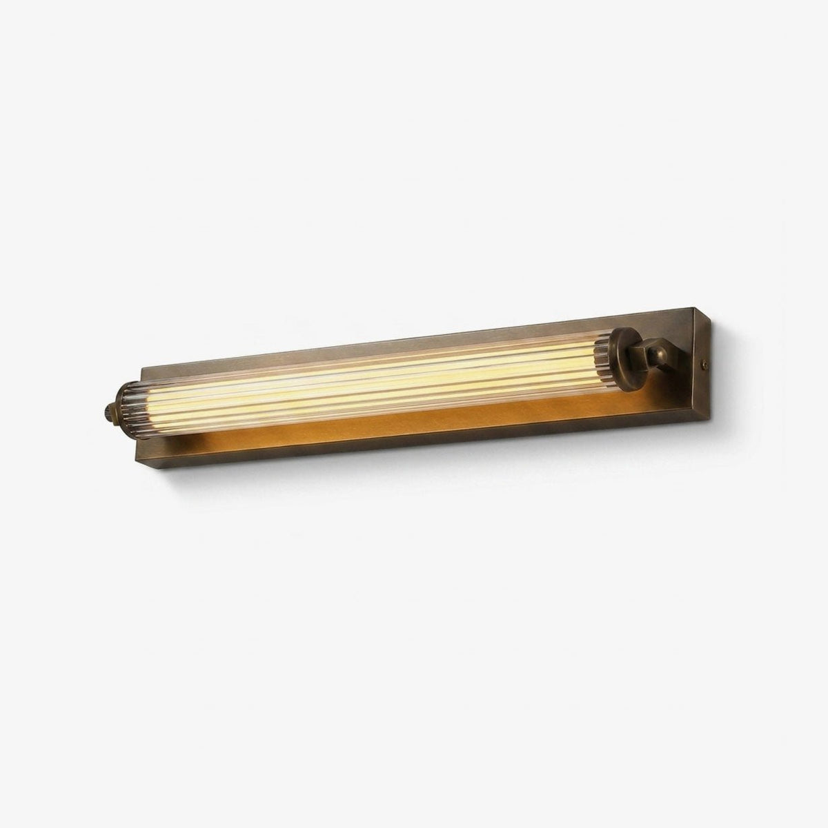 Solenne Tube Brass Wall Light — product view 1