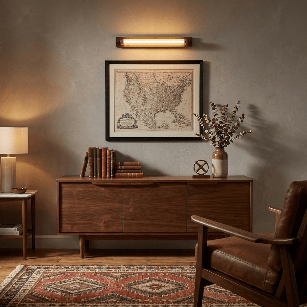 Solenne Tube Brass Wall Light — product view 5