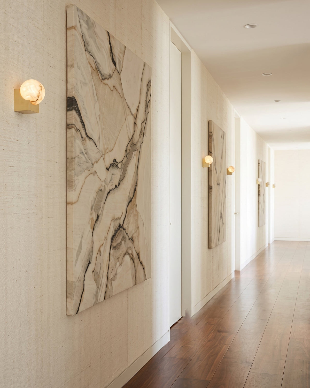 Solis Alabaster Wall Sconce — product view 7