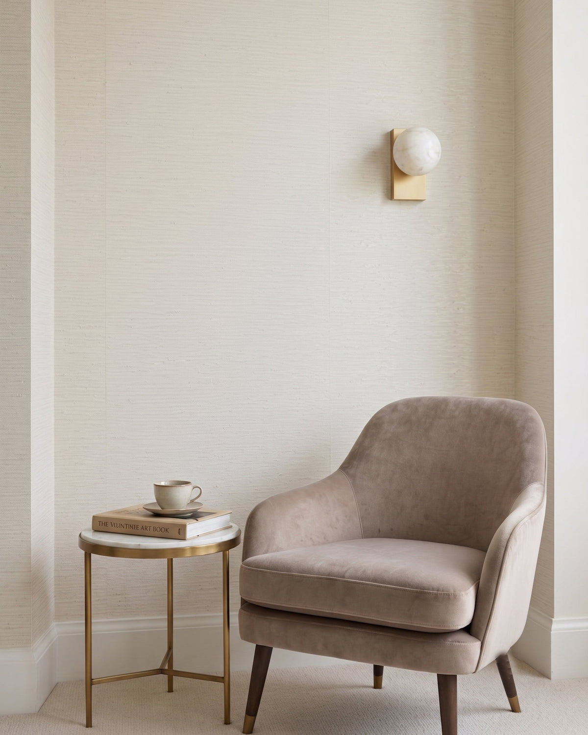 Solis Alabaster Wall Sconce — product view 4