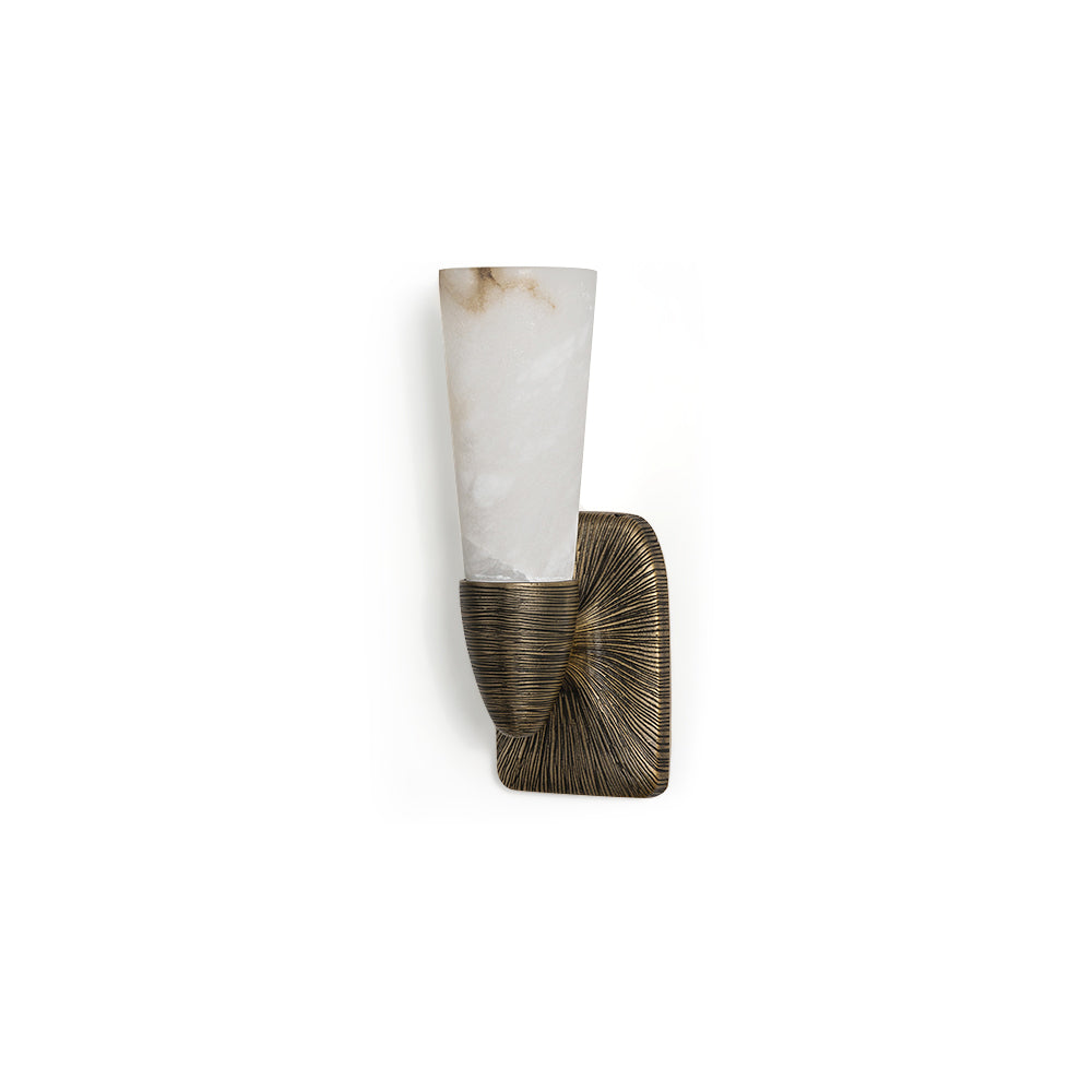 Soraya Alabaster Wall Sconce — product view 1