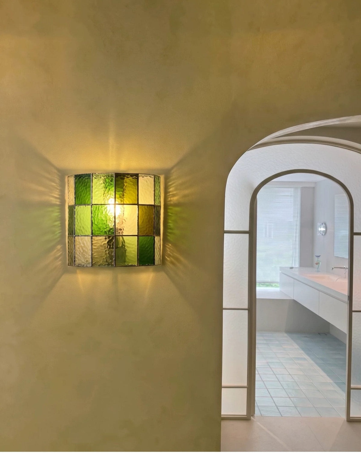 Spectra Faceted Glass Wall Sconce — product view 6