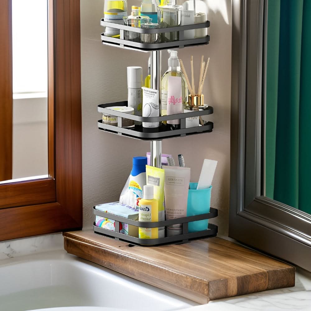 360-Degree Rotating Spice Rack Organizer with One to Three Levels — product view 4