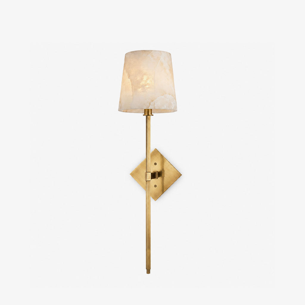 Spire Alabaster Wall Sconce — product view 1