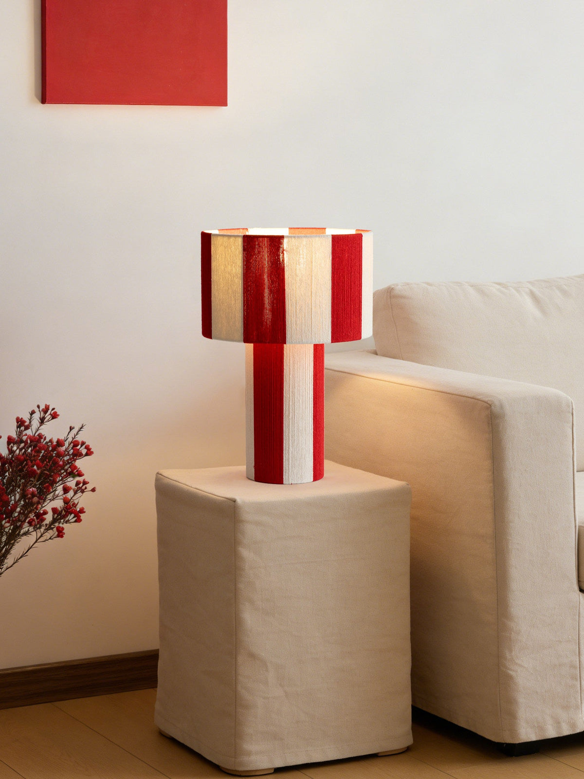 Spool Cotton Thread Table Lamp — product view 2