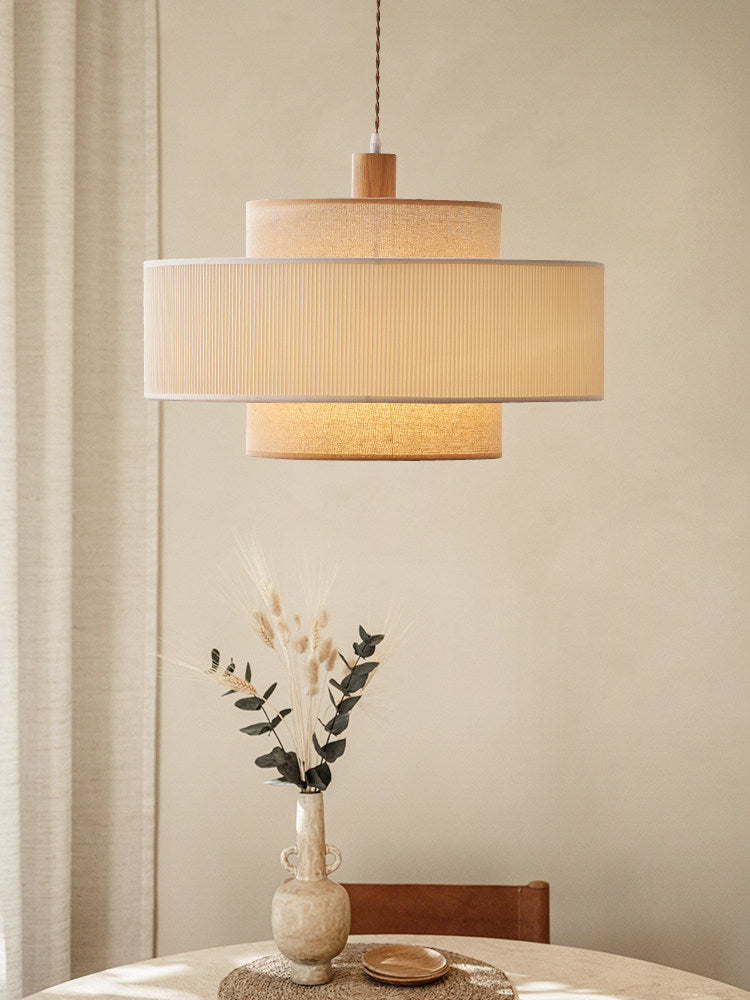 Spool Fabric Pendant Lamp — product view 3