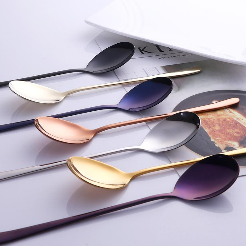 Vibrant Cutlery Set, 29 Piece, Colored Steel — product view 6