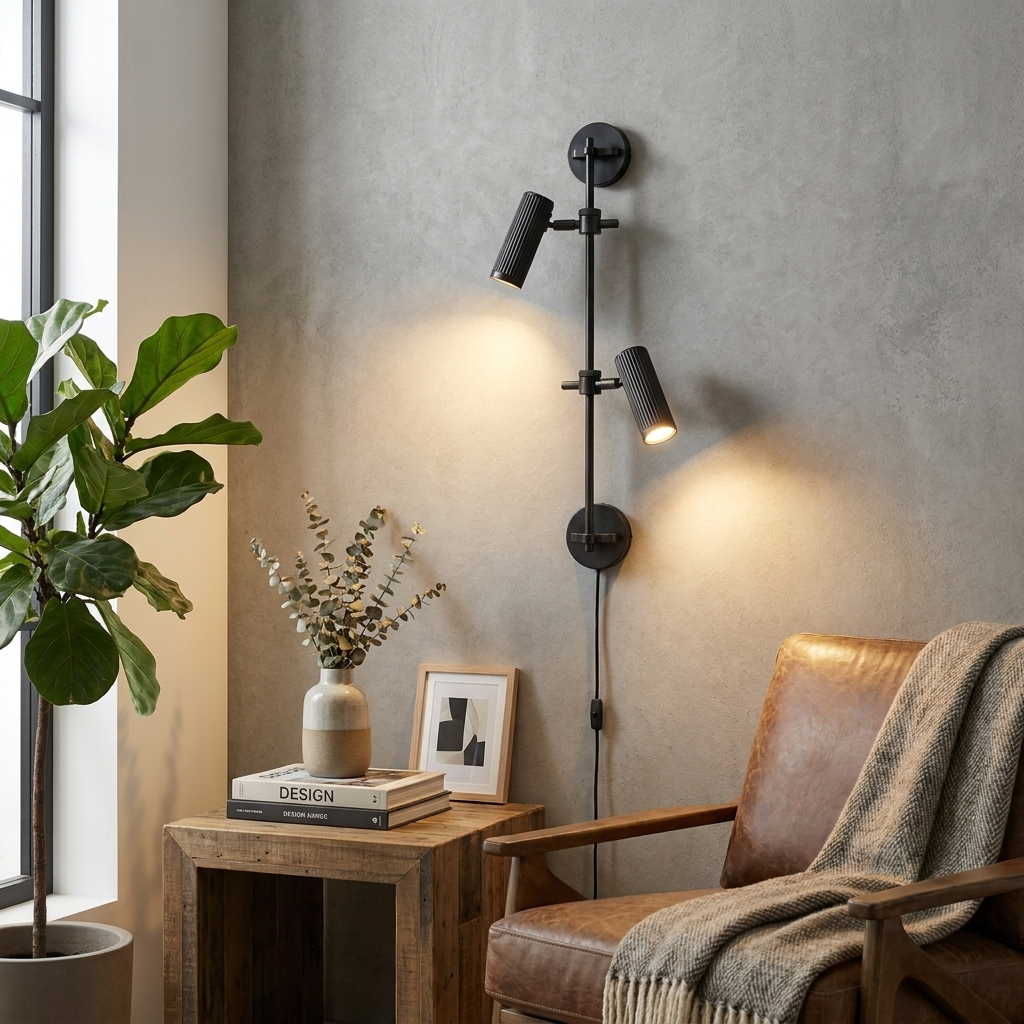 Spot Rail Plug-in Wall Light — product view 3
