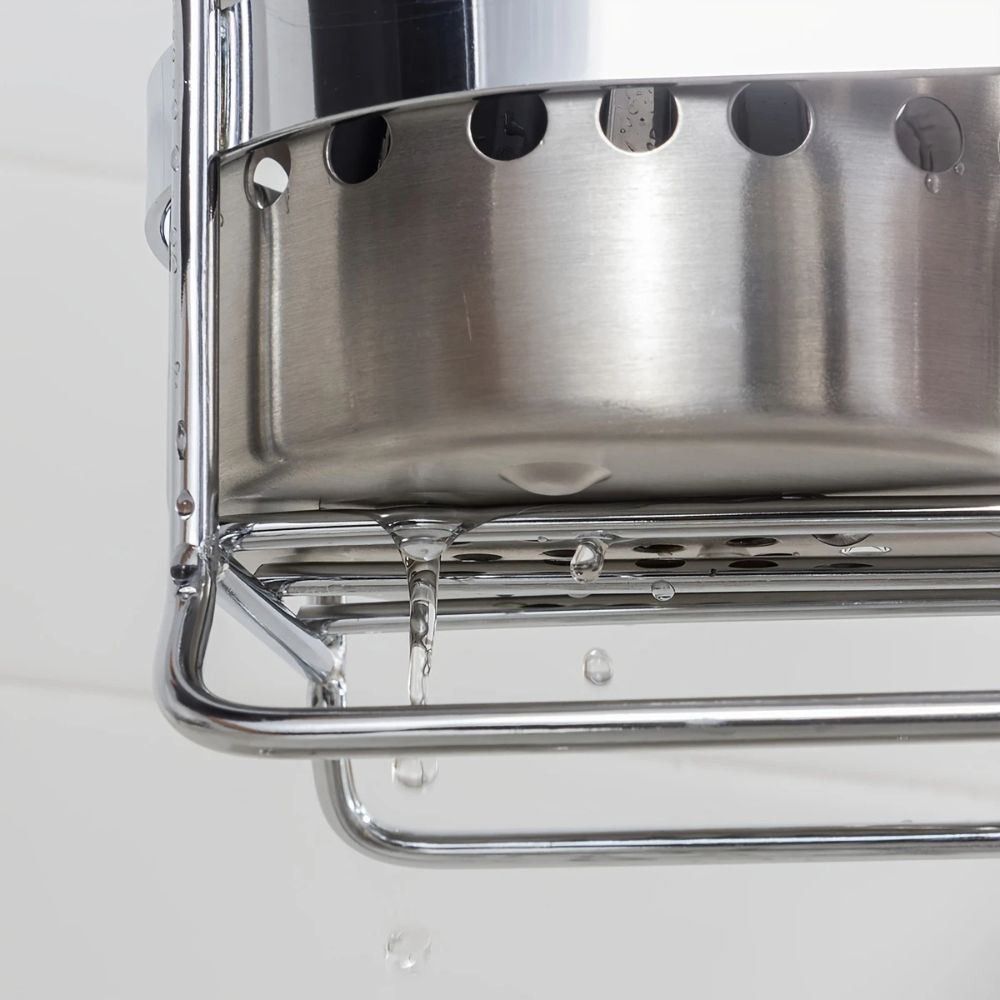LoungeYard | Stainless Steel Utensil Holder with Hole — product view 5