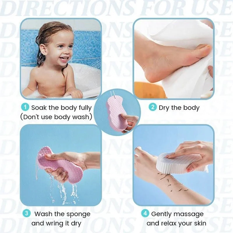 LoungeYard | Super soft exfoliating bath sponge — product view 4