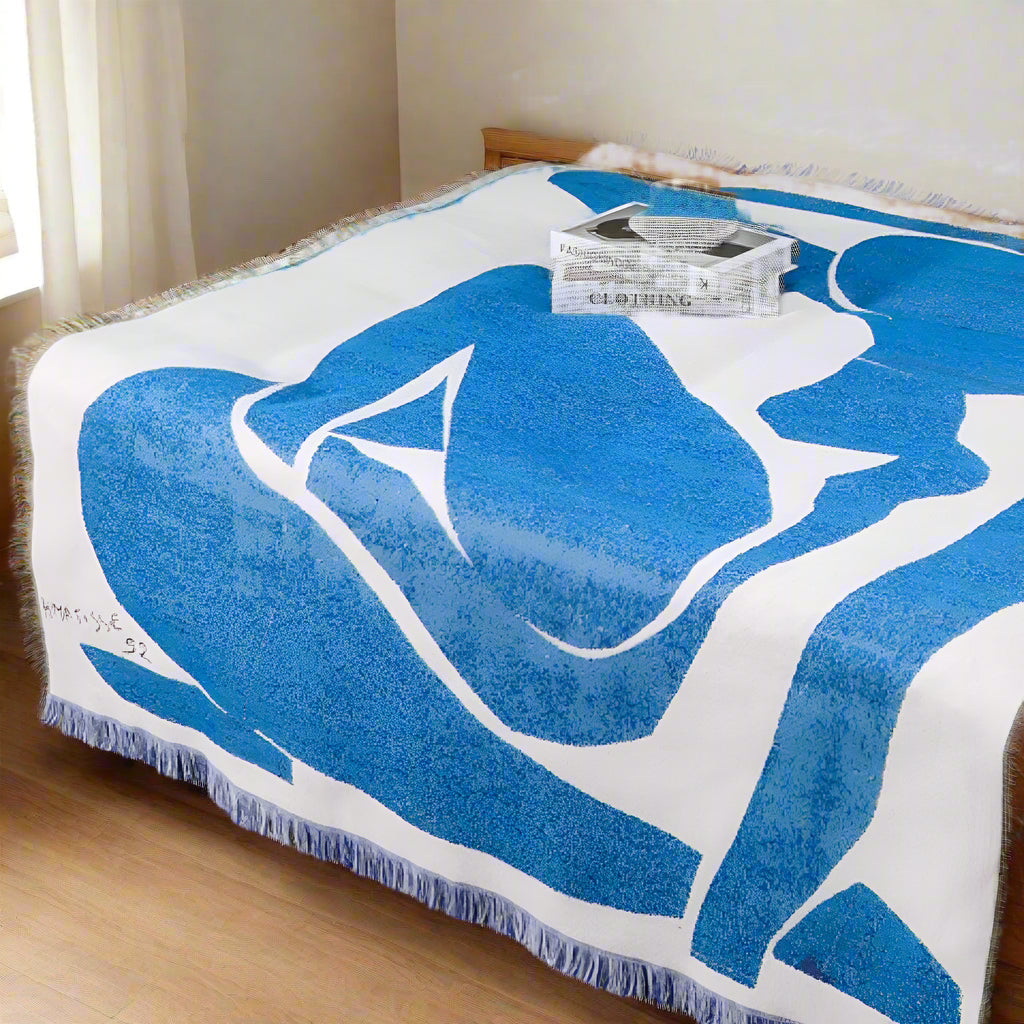 LoungeYard | Henri Matisse Masterpiece Throw Blanket — product view 2