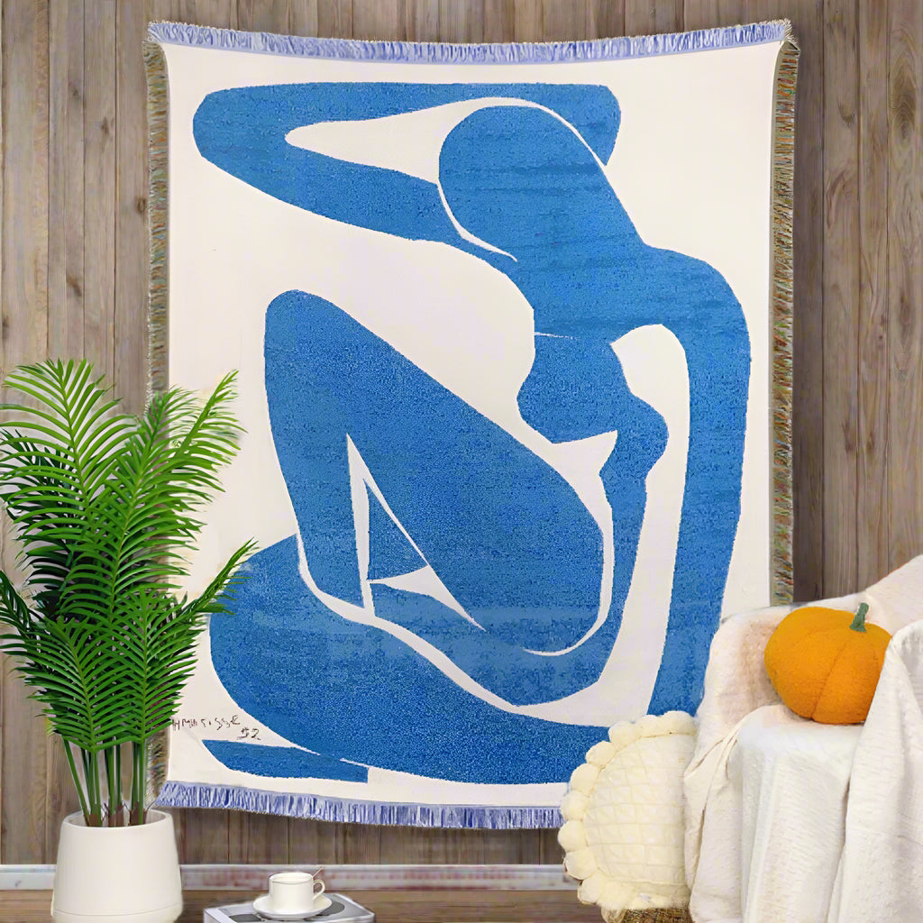 LoungeYard | Henri Matisse Masterpiece Throw Blanket — product view 1