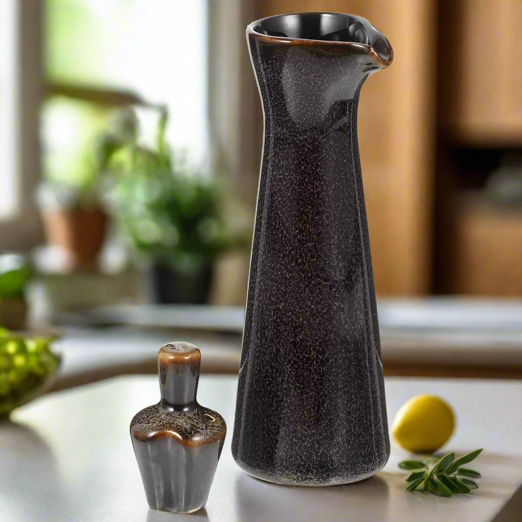 LoungeYard | Japanese-Inspired Ceramic Condiment Bottle — product view 4