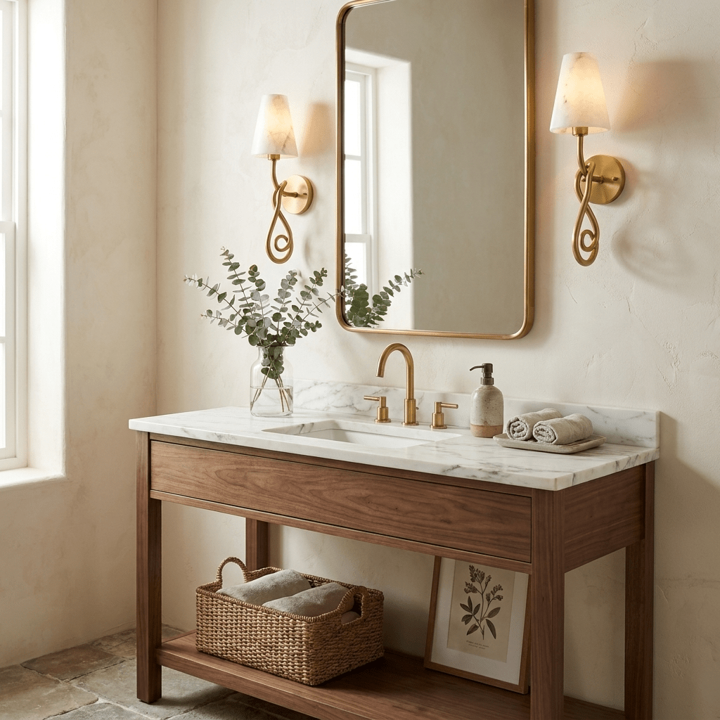 Tangle Alabaster Knot Sconce — product view 5