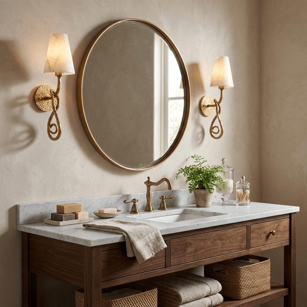 Tangle Alabaster Knot Sconce — product view 4