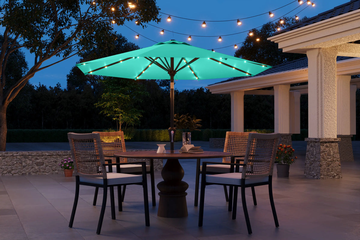 Patio Umbrella with Lights — product view 2