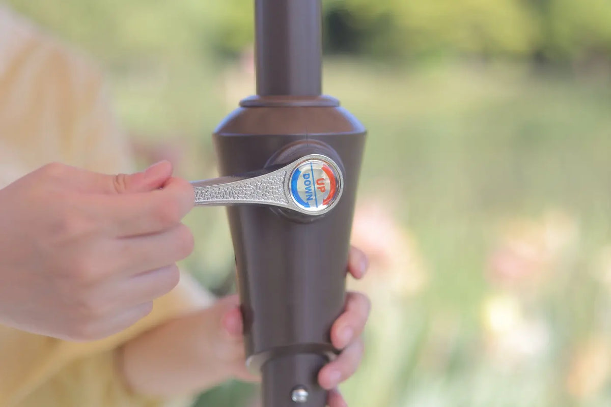 Patio Umbrella with Lights — product view 5