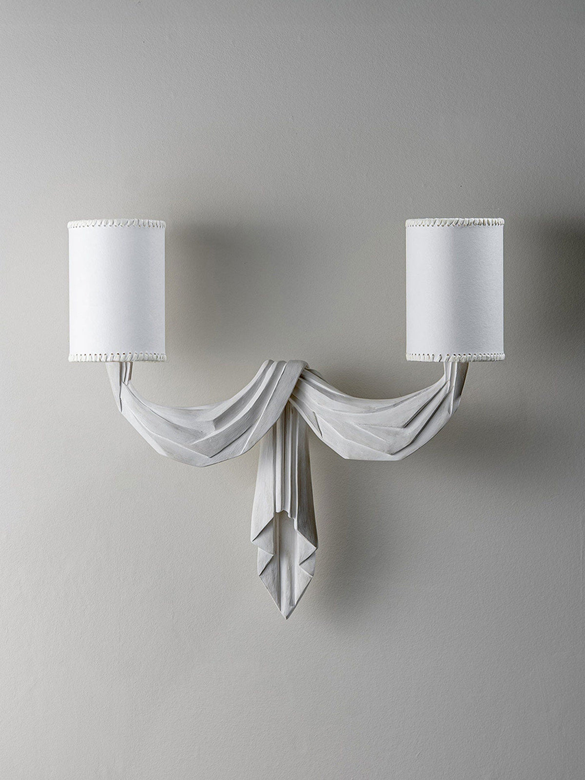 Teatro Draped Double Wall Sconce — product view 6