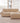 Teddy Fleece 2-Seater Sand Small Space Chaise Sectional | 2-Piece, Modular Design, Fixed Upholstery, Low Pillow Arm