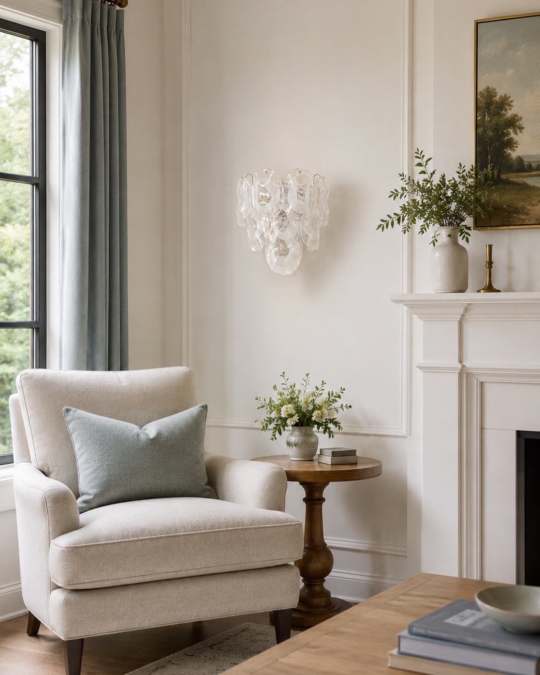 Torcello Glass Wall Sconce — product view 3