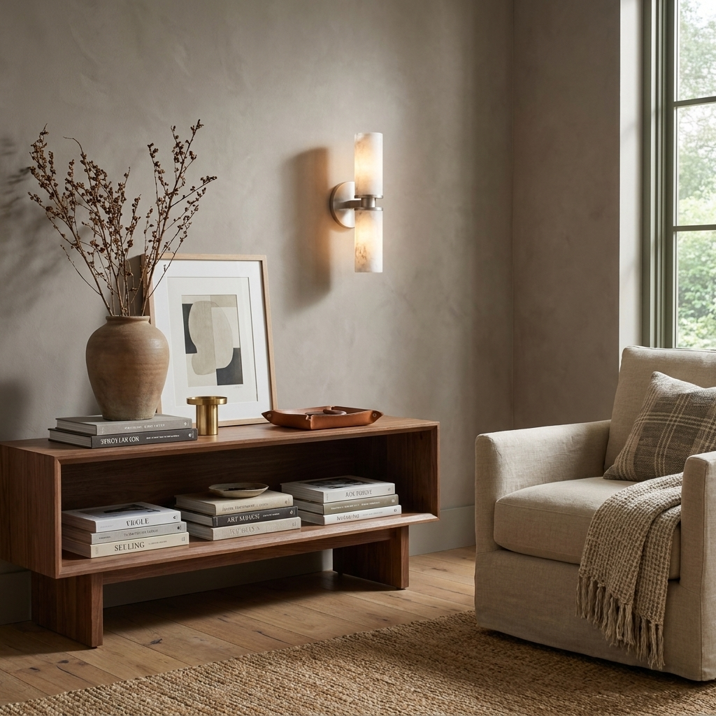 Totem Alabaster Wall Sconce — product view 3