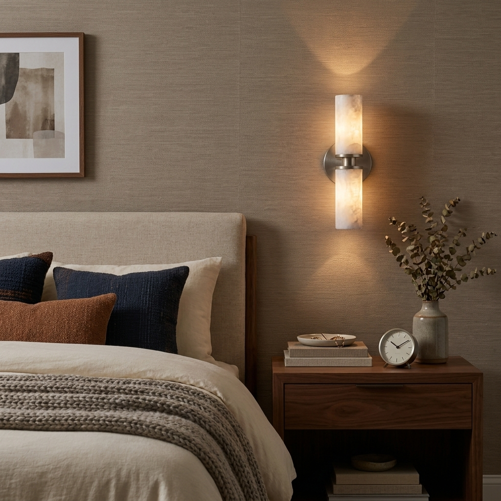 Totem Alabaster Wall Sconce — product view 2