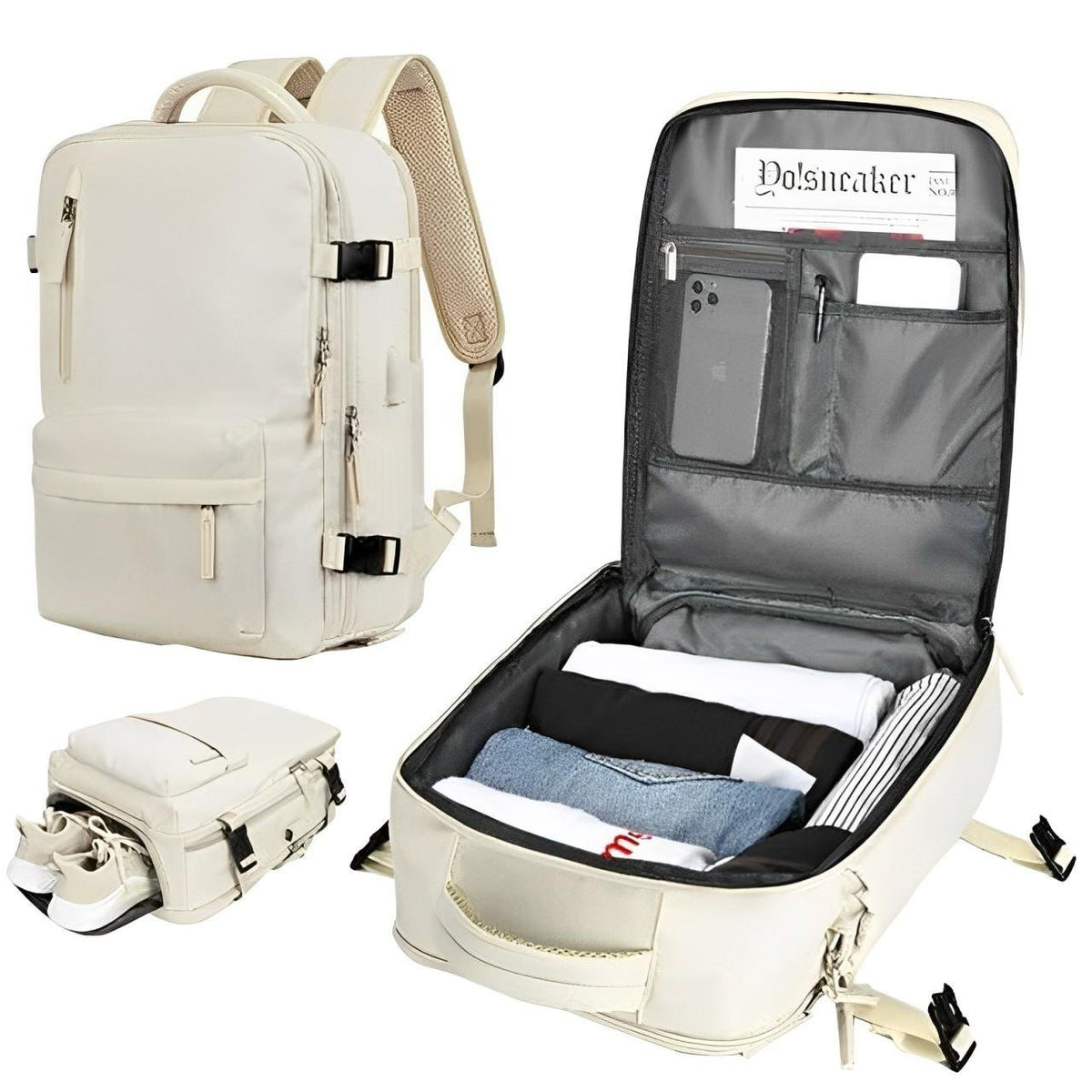 LoungeYard | Women's Travel Backpack — product view 1
