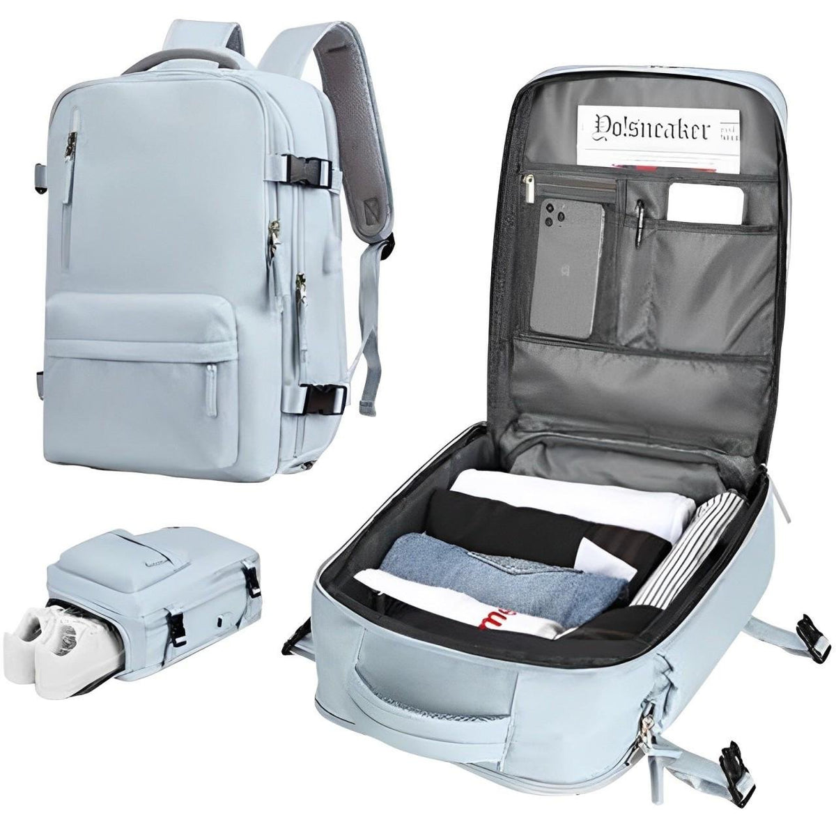 LoungeYard | Women's Travel Backpack — product view 2