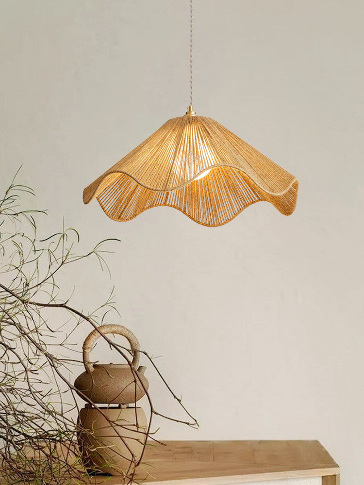 Umbel Hemp Rope Pendant Lamp — product view 4
