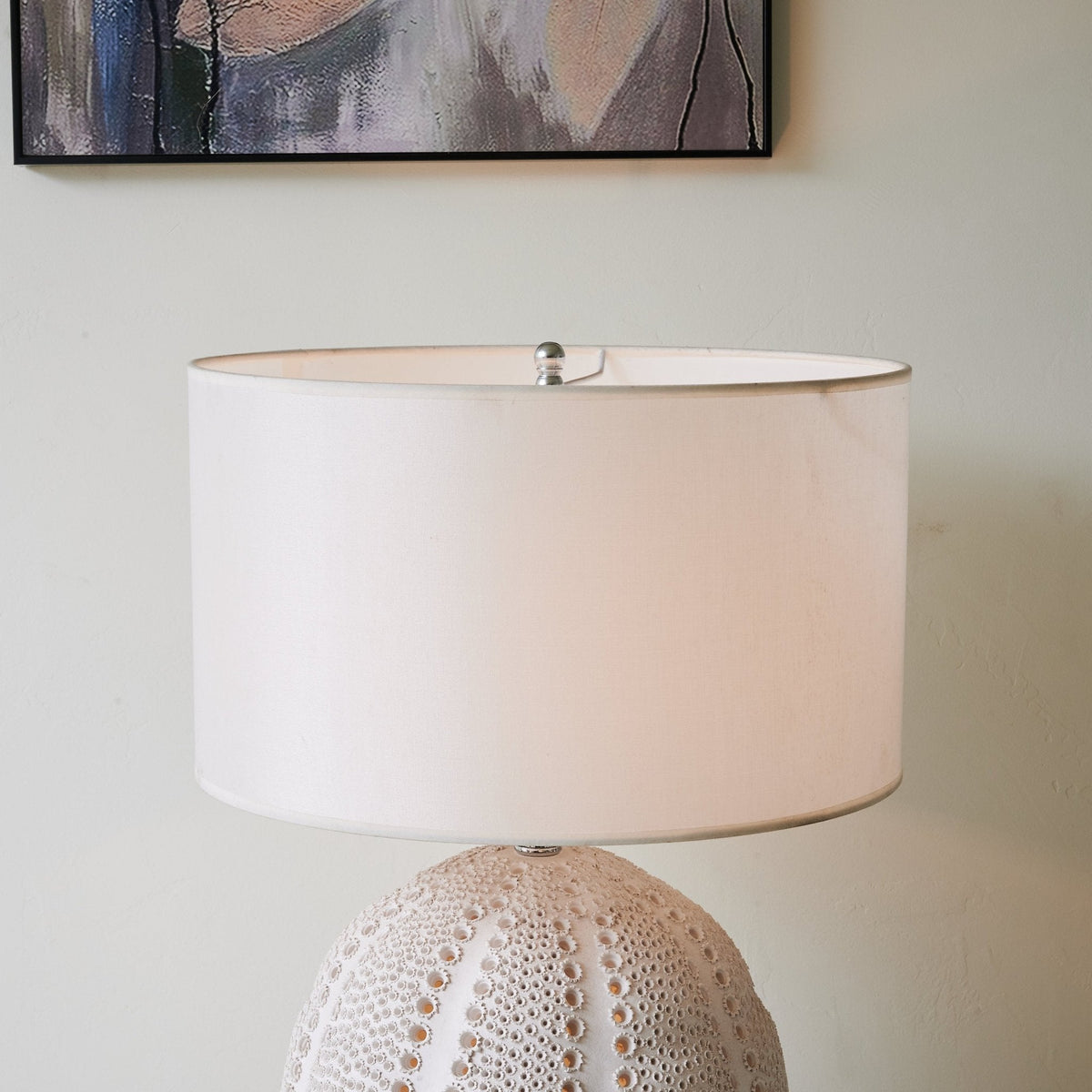 Urchin Textured Ceramic Table Lamp — product view 7