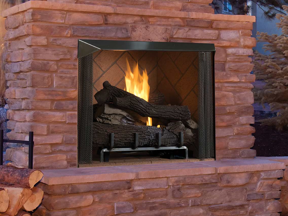 Superior - 36&quot; Outdoor Vent-Free Firebox - VRE6036 - (Mosaic Brick Sold Separately As Add On)