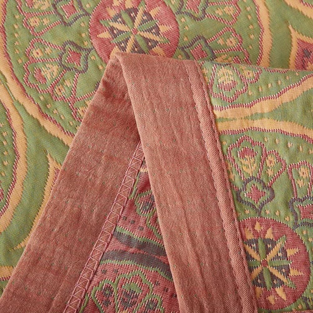 LoungeYard | Velina Reversible Cotton Summer Blanket — product view 5
