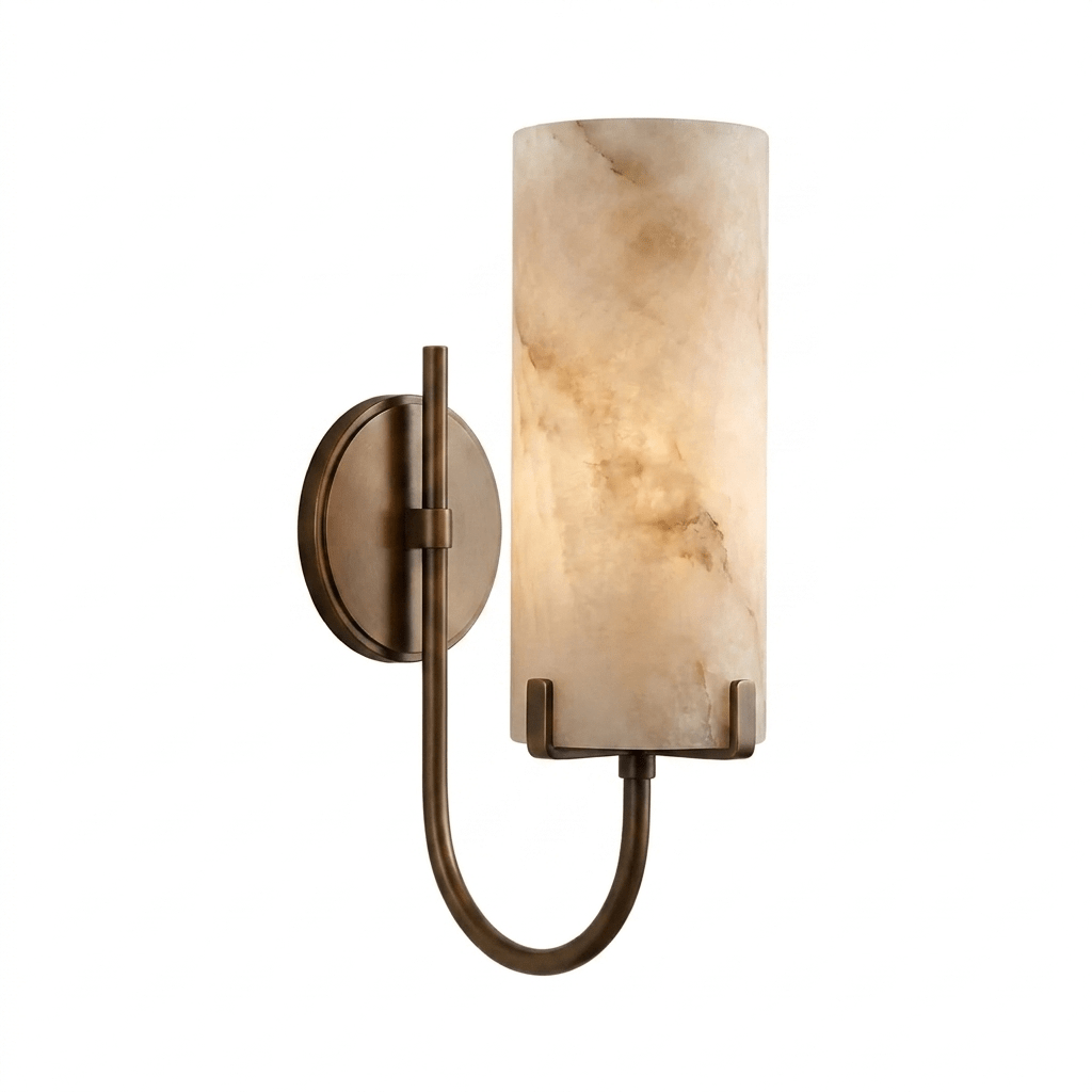 Vellora Alabaster Loop Wall Sconce — product view 5