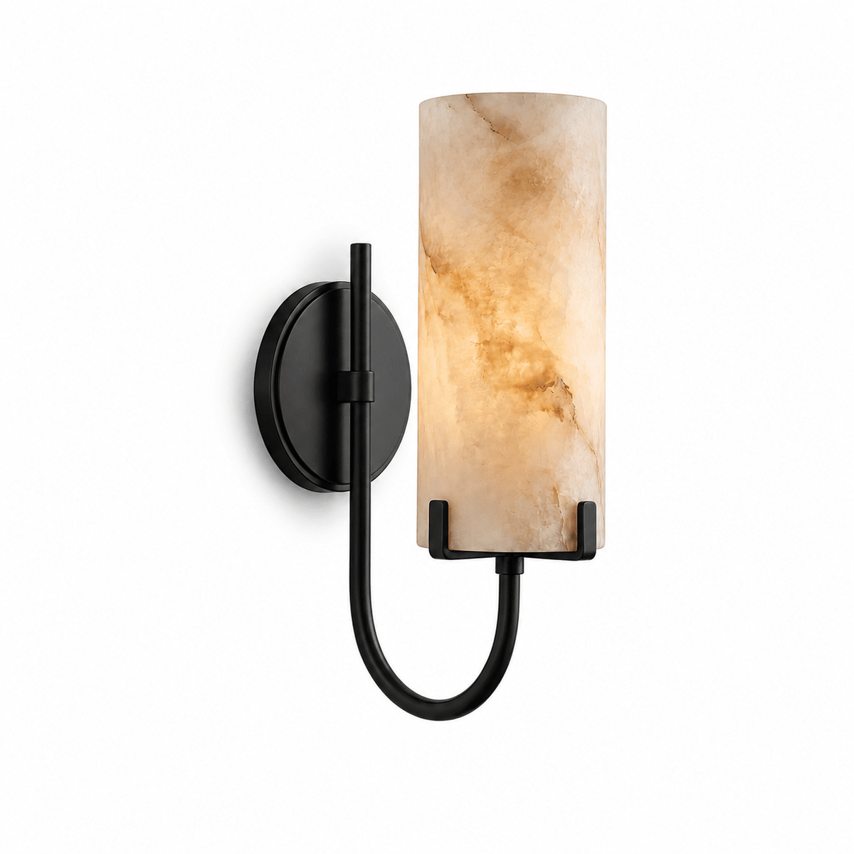Vellora Alabaster Loop Wall Sconce — product view 6