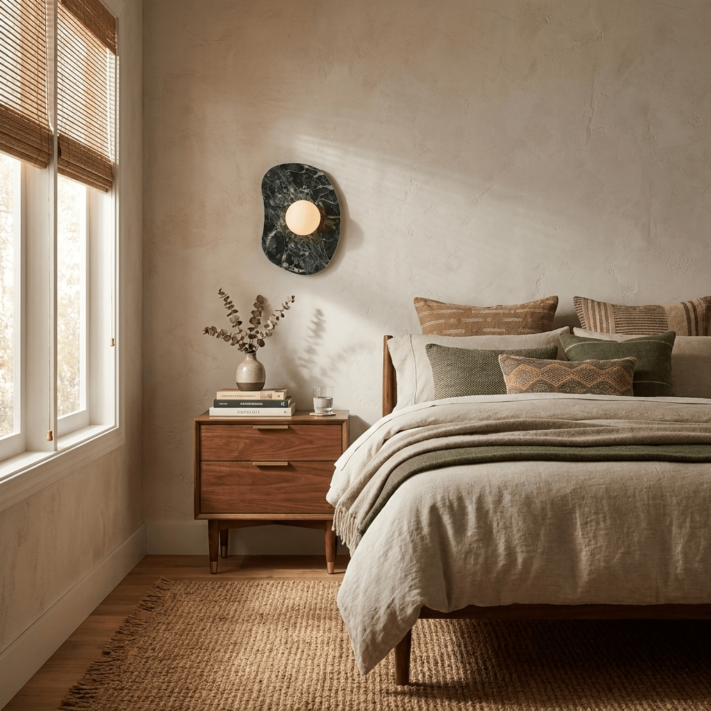 Velora Stone Oval Wall Sconce — product view 4