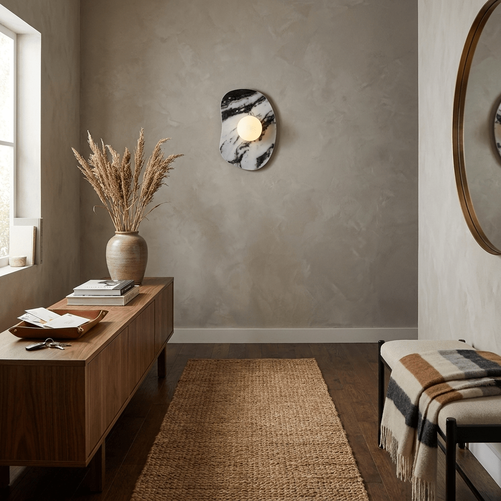 Velora Stone Oval Wall Sconce — product view 7