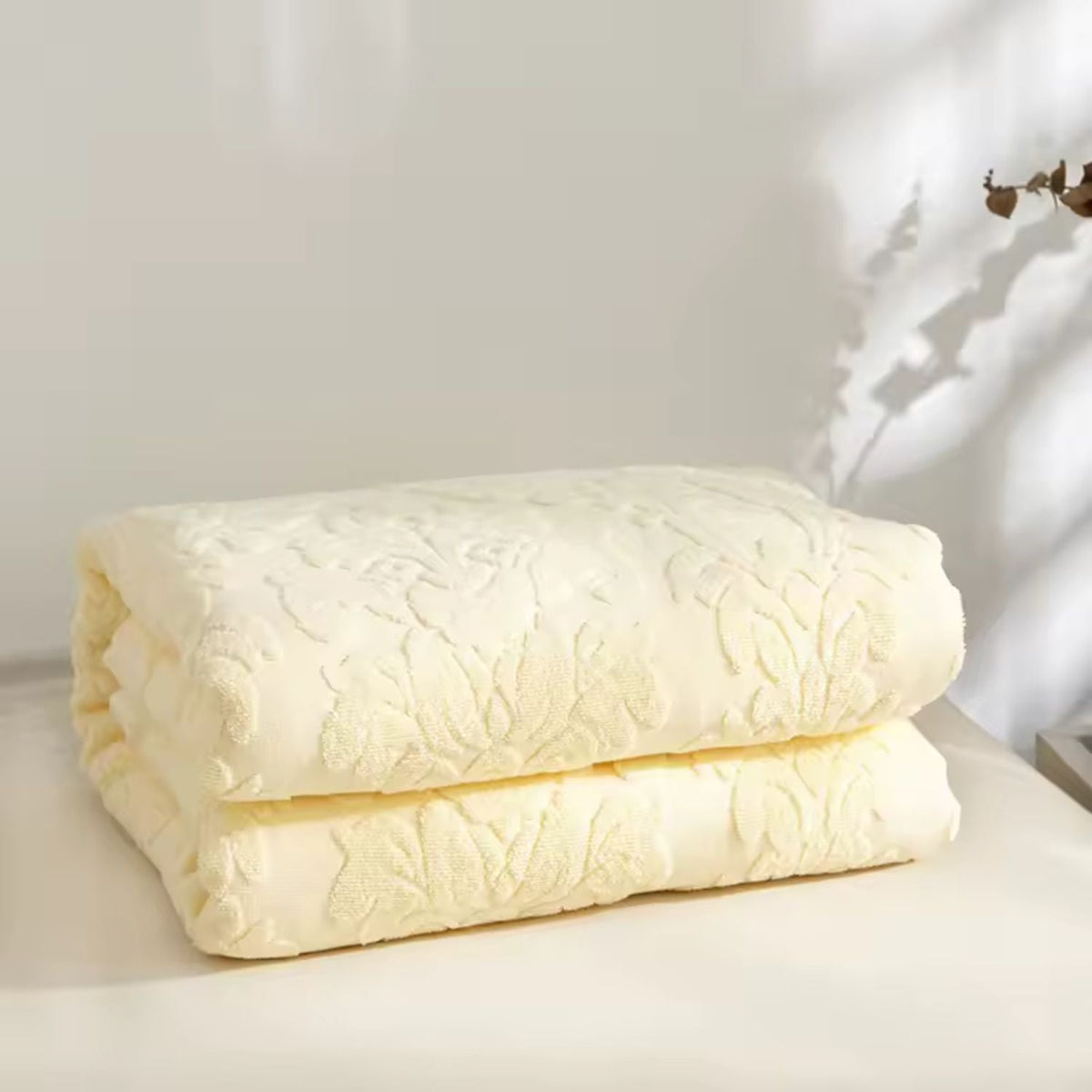 LoungeYard | Velour Blossom Dream Throw Blanket — product view 6