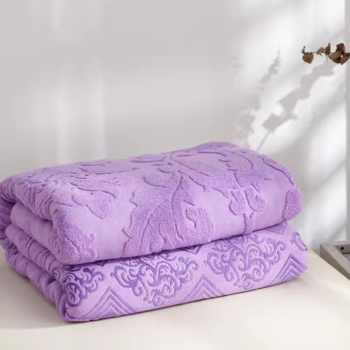 LoungeYard | Velour Blossom Dream Throw Blanket — product view 4