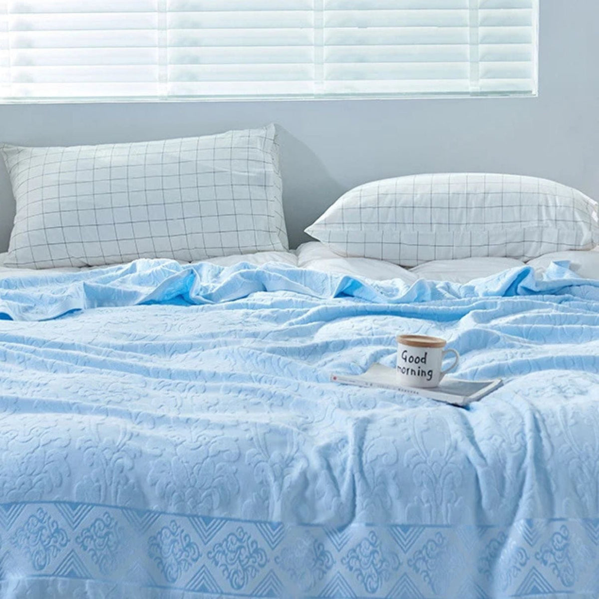 LoungeYard | Velour Blossom Dream Throw Blanket — product view 1